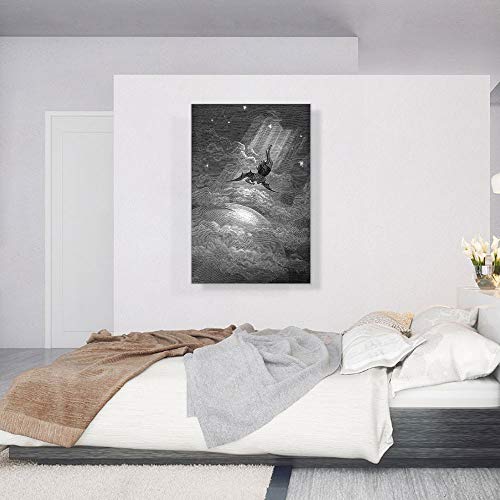 ARTCANVAS Paradise Lost Canvas Art Print Stretched Framed - Product Imagery