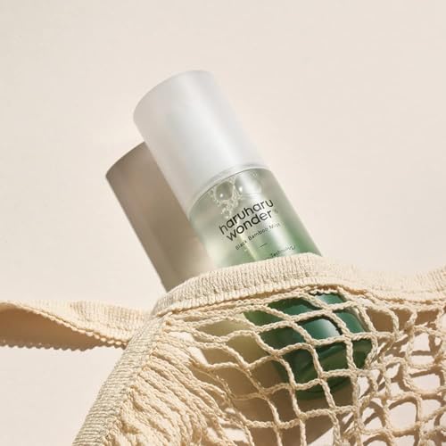HARUHARU wonder Black Bamboo Mist, 2.7 fl.oz, Hydrating Face Mist - Product Imagery