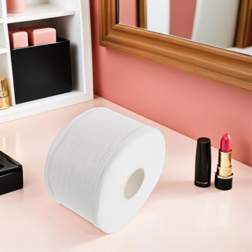 Disposable Cotton Face Cleansing Towels Roll for Sensitive Skin - Product Imagery