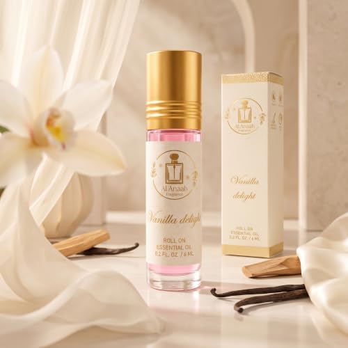Vanilla Delight, Roll on Essential Oil 6ml 0.2 fl. oz, - Product Imagery