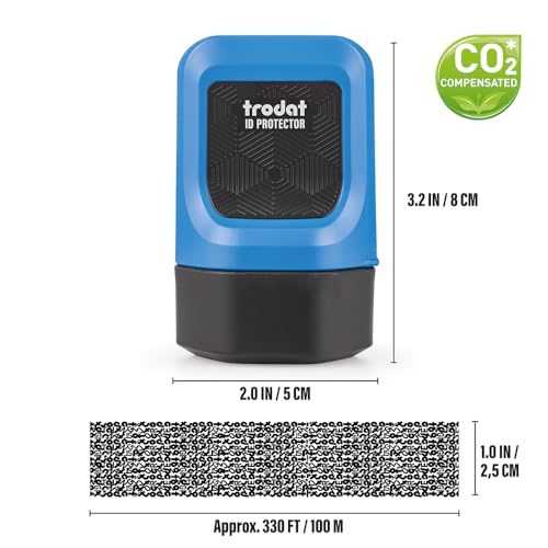 Trodat ID Protector Ink Roller – Identity Theft Protection - Product Imagery