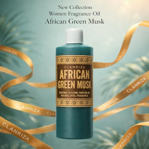 2 Fl Oz African Green Musk Perfume Body Oil For Women - Product Imagery