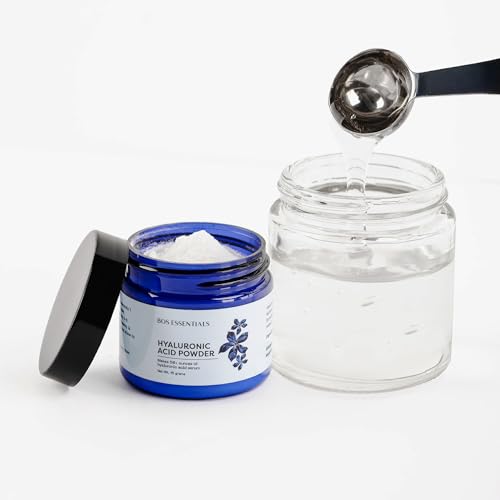 Pure Hyaluronic Acid Powder – 100% Natural, Vegan, U.S.-Made, - Product Imagery