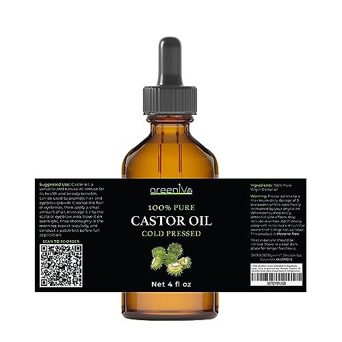 GreenIVe 100% Pure Castor Oil, 4 Fl oz - Product Imagery