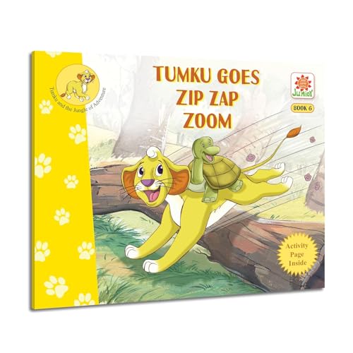 Tumku Goes Zip Zap Zoom | Fun Adventure Story for Kids 3+ | - Product Imagery