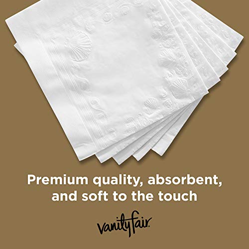 Vanity Fair Entertain Disposable Napkins, 40 Count Paper - Product Imagery