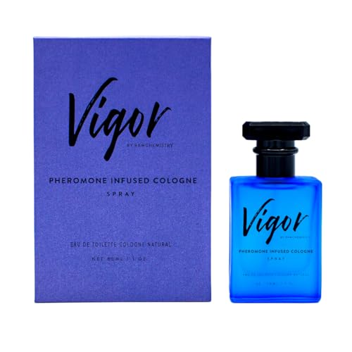 RawChemistry Vigor Pheromone Infused Men s Cologne Long - RawChemistry Official Imagery - 1