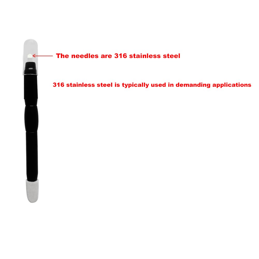 Very Sharp Disposable Microblading Pens 18U With Pigment - ZUSING Official Imagery - 4