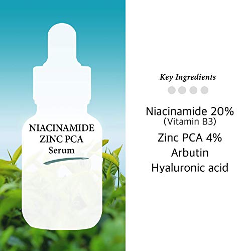 Cos De BAHA Niacinamide 20% + Zinc PCA 4% Serum 1 Fl Oz - Pore - Product Imagery