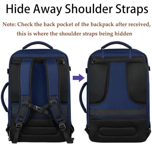 MATEIN Expandable Travel Backpack, Large Capacity Carry on - Product Imagery