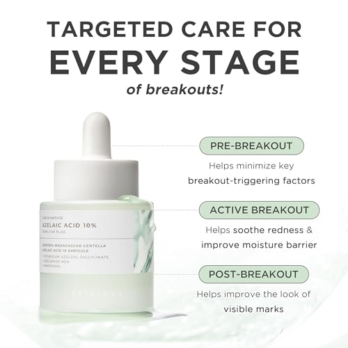 SKIN1004 Azelaic Acid 10% Ampoule, Hydrating Face Serum for Bl... - Product Imagery