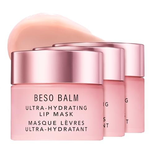 JLO BEAUTY Beso Balm Lip Gloss Lip Mask Vanilla Scented 3 - JLO BEAUTY Official Imagery - 1