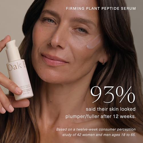 Oak Essentials Firming Plant Peptide Serum, Peptide Face Serum, - Product Imagery