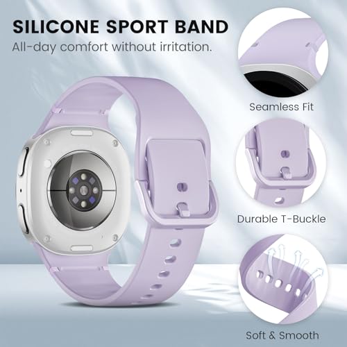 6 Pack Sport Bands for Samsung Galaxy Watch 9 8 40mm 44mm/8 - Product Imagery