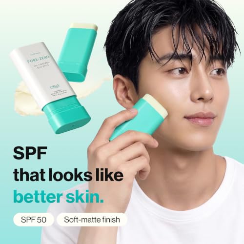 OBgE Pore Zero Matte Sunscreen Stick SPF50 0.63oz, Korean - Product Imagery