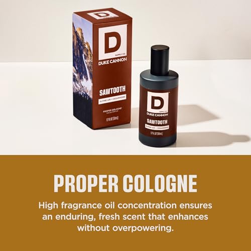 Duke Cannon Proper Cologne Sawtooth | Men's Eau de Parfum | - Product Imagery