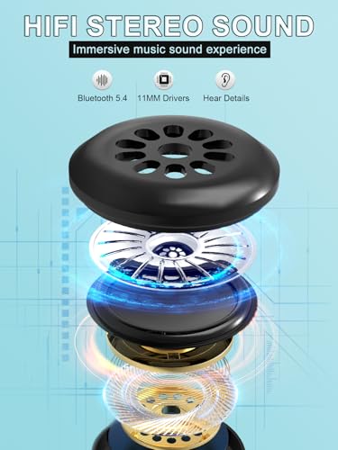 LC-dolida Sleep Headphones, 3D Sleep Mask Bluetooth Wireless - Product Imagery