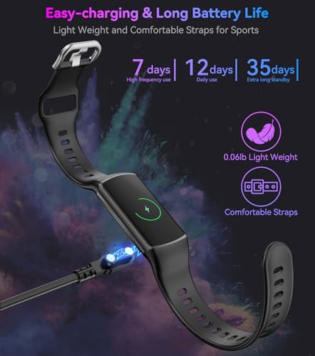 Smart Watch Fitness Tracker with 24/7 Heart Rate, Blood Oxygen - Product Imagery