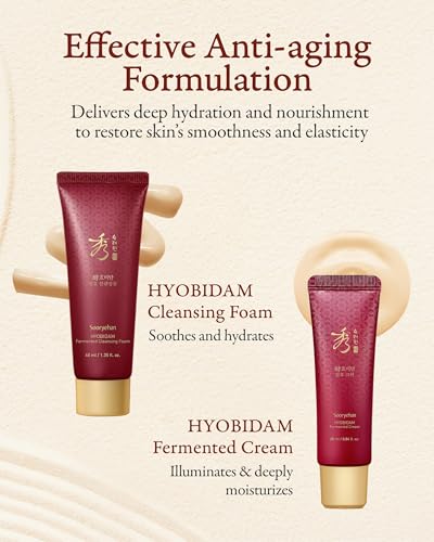 Sooryehan Hyobidam Fermented Skincare Trial Kit (Pack of 4) - - Product Imagery