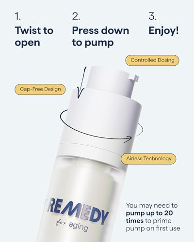 REMEDY for Healthy Aging, Serum for Wrinkles, Uneven Texture and - Product Imagery