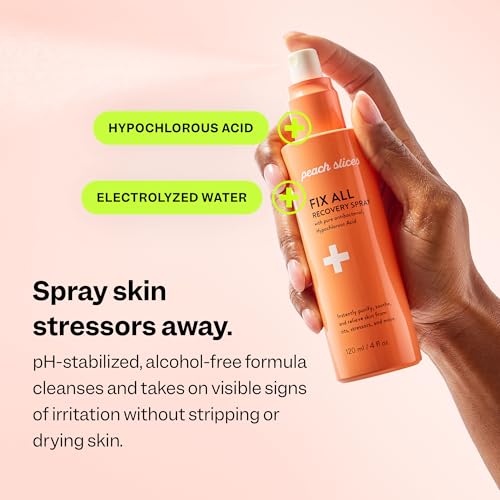 Peach Slices - Fix All Recovery Spray (4 oz) - Purify, Soothe, & - Product Imagery