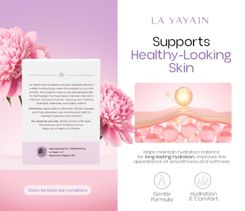 Super Hydration Bomb Face Moisturizer for Dry Sensitive Skin, - Product Imagery
