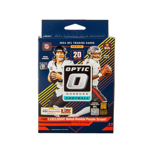 2024 Donruss Optic NFL Football Trading Cards Hanger Box – - Product Imagery