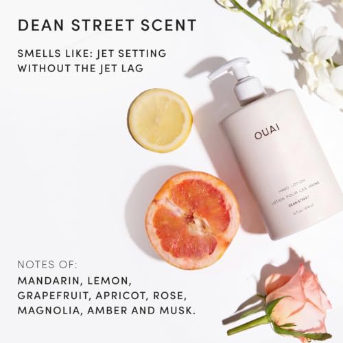 OUAI Hand Lotion - Hydrating Lotion for Dry Skin (16 Fl Oz) - Product Imagery