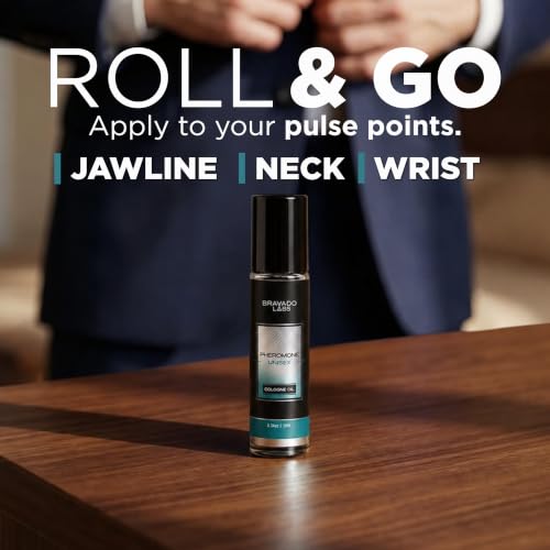 Pheromone Cologne for Men - Unisex Cologne with Enhanced Scents - Product Imagery