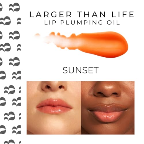 Rinna Beauty Larger Than Life Lip Plumping Oil - Sunset - - Product Imagery