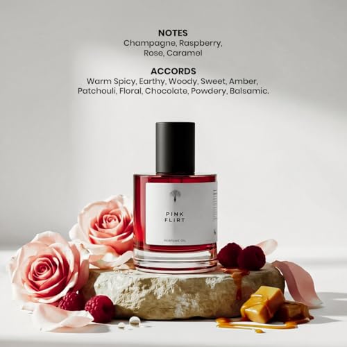 Eternal perfume oils Pink Flirt Perfumes for Women Alcohol Free - Product Imagery
