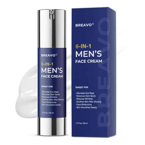 6 in 1 Face Cream for Men 6 in 1 Mens Face Moisturizer Mens - Breavo Official Imagery - 1