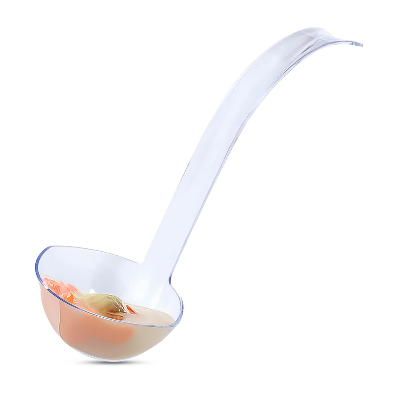 Clear Plastic Punch Ladle with Heavy Duty Construction, Perfect - Product Imagery