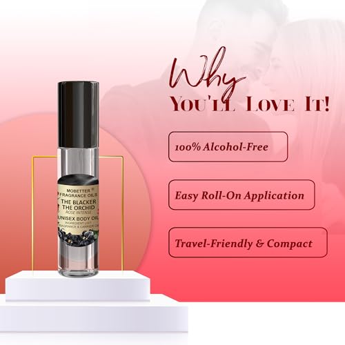 MOBETTER FRAGRANCE OILS The Blacker The Orchid Rose Intense - Product Imagery