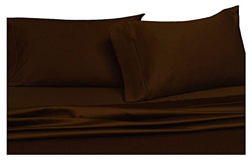 Royal Hotel 550 Thread Count Cotton Sheets Set, Solid Twin XL, - Product Imagery