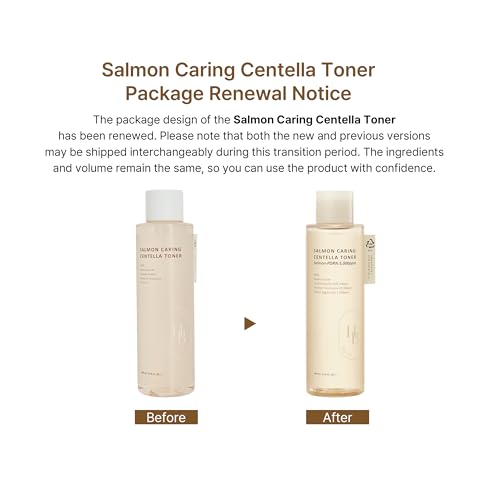 HEVEBLUE Salmon Caring Centella Toner - Salmon PDRN, pH 5.5, - Product Imagery