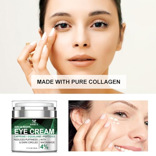 SORYA Caffeine Eye Cream for Dark Circles & Puffiness - Product Imagery