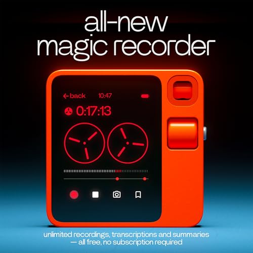 Rabbit r1 AI Voice-Activated Gadget & Voice Recorder - No - Product Imagery