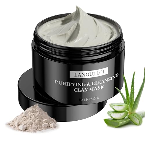 Kaolin Clay Mask for Face, Blackhead Remover & Oil Control, 10.5 - Product Imagery