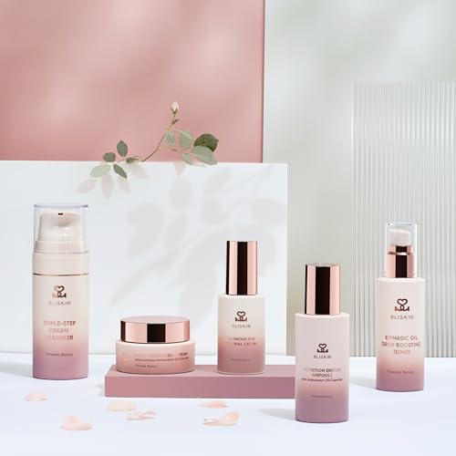 Timeless Beauty Skincare 5 Set (Cleanser + Toner + Ampoule + - Product Imagery