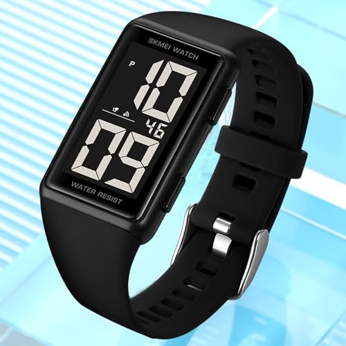 Gosasa Square Digital Leisure Sports Watch for Men & Women, - Product Imagery