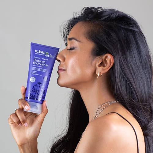 Urban Veda Radiance Body Scrub | Turmeric Body Scrub for Dry - Product Imagery
