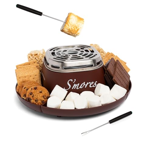 Nostalgia Tabletop Indoor Electric S'mores Maker - Smores Kit - Product Imagery