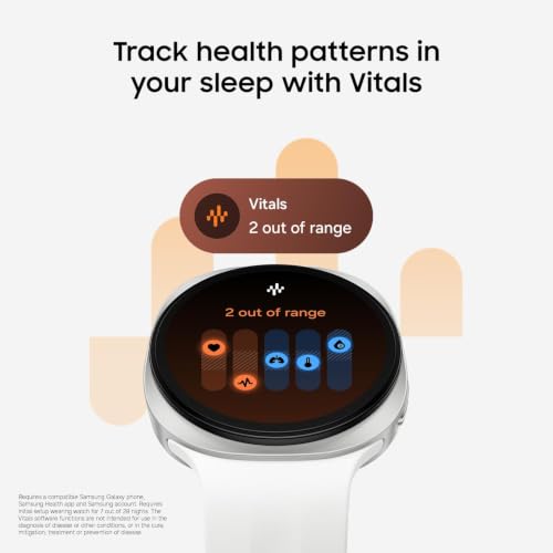 Samsung Galaxy Watch9, Graphite, 44mm Bluetooth Smartwatch - Product Imagery