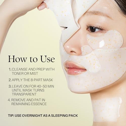 d'alba Piedmont Signature Vita Capsule Hydrogel Mask 8-Shape - Product Imagery