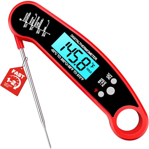 ONFIKY Instant Read Meat Thermometer Digital, 1-2 Sec, Food, Cook - ONFIKY Official Product View 1