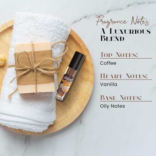 MOBETTER FRAGRANCE OILS Cafe Latte Perfume Body Oil - Product Imagery