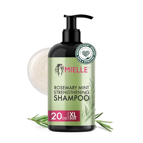 Mielle Organics Rosemary Mint Hair Strengthening Biotin Shampoo - Moisturizing - Mielle Organics Official Product View 1