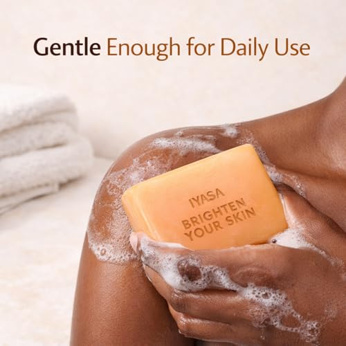 IYASA Kojic Acid Soap for Dark Spots – Turmeric Brightening Bar - Product Imagery