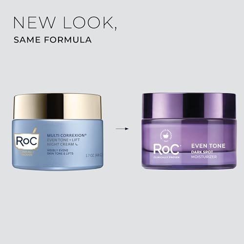 RoC Niacinamide Even Tone + Lift Anti Aging Night Cream, Face - Product Imagery
